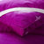 羽绒床垫床褥子加厚酒店鹅绒床垫榻榻米单双人学生宿舍可折叠床垫(紫色 150*200)第5张高清大图