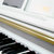 TheONE智能钢琴烤漆版88键重锤电钢琴烤漆初学者家用成人数码钢琴(白色 烤漆版)第3张高清大图