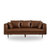 TIMI 北欧沙发 现代简约沙发 小户型沙发 会客沙发组合 时尚沙发组合(深棕色 沙发)第5张高清大图