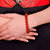 梦克拉 红玛瑙手链 幸福石 玛瑙手链时尚手链 玛瑙玉髓第4张高清大图