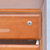 歪脖树田园型实木加厚带锁四斗收纳柜 斗柜(紫檀色)第3张高清大图