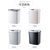 智能感应式垃圾桶家用客厅厨房卫生间自动带盖创意电动垃圾桶(卡其色 默认)第4张高清大图