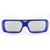 睿浩（RIO）RGCP3804不闪式圆偏光3D眼镜（蓝白色）第3张高清大图