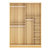 画尚简约现代推拉移门衣柜2门实木质柜子卧室整体组装板式经济型家居(160顶柜单拍)第4张高清大图