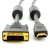 CE-LINK 4011 DVI转HDMI高清数据线（24K镀金端子 高密度无氧铜导体 隔离电磁干扰 ）2米 灰色第2张高清大图