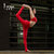 IYOGA专业瑜伽服女无袖背心运动文胸内衣高端带胸垫红色瑜伽套装(单件文胸_红色 S)第3张高清大图