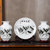 景德镇陶瓷器三件套小花瓶现代中式客厅电视柜插花工艺品装饰摆件(福寿图)第3张高清大图
