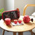 招Cai猫旅行茶具套装小套陶瓷快客杯便携式礼盒创意(橙色 一壶两杯 茶叶罐)第5张高清大图