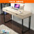 哈骆顿  长120cm台式电脑桌家用办公桌简约写字台简易书桌电脑桌(黑柳木色)第4张高清大图