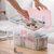 茶花药箱家用家庭装收纳盒塑料双层幼儿园儿童宝宝婴儿小医药箱(粉色)第4张高清大图
