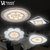 汉斯威诺现代简约LED吸顶灯创意个性薄温馨客厅灯卧室餐厅灯套餐(套餐四)第3张高清大图