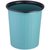 塑料家用垃圾桶卫生间厨房客厅简约无盖垃圾筒卧室杂物废纸收纳桶(普通款 小号-蓝色 默认版本)第9张高清大图