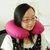诺可文u型充气枕头旅行枕飞机枕靠枕便携睡枕治颈椎枕头(品客红)第5张高清大图