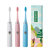 一匠一品YI JIANG YI PIN 通用软毛声波成人儿童电动牙刷(J-802电池款白色)第4张高清大图