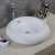 多美吉卫浴圆形陶瓷艺术盆 洗面盆 洗手盆 洗脸盆 台上盆8100(单盆)第2张高清大图