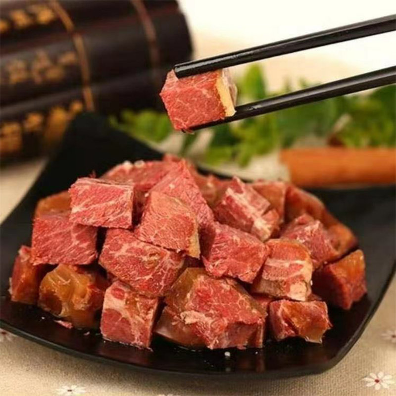 正光散装休闲牛肉250g卤味即食零食五香麻辣三原王冷吃熟食真空小包装