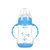 【两只装】运智贝婴儿奶瓶带手柄宽口pp感温变色奶瓶宝宝用品(蓝加粉 320ml+240ml)第4张高清大图