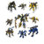 积木变形机器人高达模型男孩拼装玩具独角兽能天使圣兽武装圣兽狮王小颗粒礼物(6225)第5张高清大图