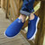 Enzun恩尊 2014年H-3新款 网眼鞋男夏季网眼鞋透气鞋轻质懒人鞋(深蓝色 41)第3张高清大图