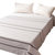 帝堡龙DIBAOLONG单双人床上用品 1.2m1.5m1.8 2.0m全棉色织水洗棉日系无印良品条纹格子小清新单品床单(默认 默认)第3张高清大图