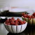 意大利 Guzzini进口花瓣小吃沙拉碗创意水果盘果篮食物盘 国美厨空间(白色 20CM)第3张高清大图