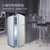 BCD-118KA9 两门冰箱小型 双门式家用宿舍冷藏冷冻小电冰箱(银灰色 149升以下)第5张高清大图