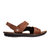 金猴 Jinho男士牛皮简约大气流行舒适休闲凉鞋真皮沙滩鞋卡其色棕色 Q3802(Q3802棕色 42码)第3张高清大图