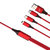 幻响（i-mu）数据线 HD-E08 牛气充天三合一多功能充电线(红色)第5张高清大图