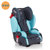 SIDM/斯迪姆汽车儿童安全座椅德国设计9月-12岁变形金刚升级版可配ISOFIX接口三大升级宽体五点式座椅可加前置护体(湖水蓝)第2张高清大图