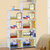 索尔诺 加固双排11层书架 自由组合书柜  多用途层架(粉红色 sj0506)第5张高清大图