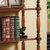 洛美蒂 美式实木书架欧式书报架 置物架简易实木储物书柜 置物架 书架第5张高清大图