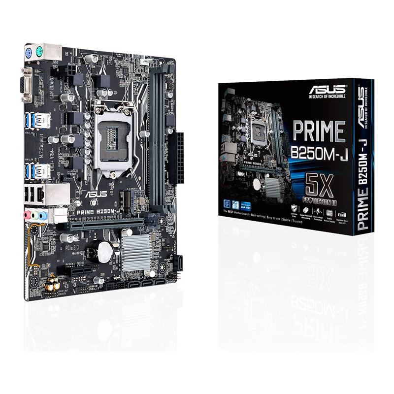 华硕(asus)prime b250m-j 台式机主板(intel b250/lga 1151)