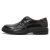Joyson久绅男式系带百搭商务休闲皮鞋GM1201(黑色 43码)第2张高清大图