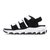 Skechers斯凯奇女鞋新款Dlites熊猫鞋 简约休闲凉鞋 66666108(黑色/白色 40)第4张高清大图