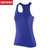 spiro 运动内衣瑜伽背心女跑步健身速干透气上衣休闲运动T恤S281F(蓝紫色 XXL)第2张高清大图