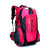 户外尖锋 登山包旅行包双肩包男女大容量户外包运动包电脑背包40L(经典（玫红）)第2张高清大图