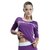 路伊梵2361+2551D健身服套装（紫色）（L）第4张高清大图