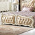 圣肯尼家具 欧式床 田园公主床皮床 法式实木床 双人床1.8米 婚床(象牙白 床+2个床头柜+床垫)第4张高清大图