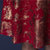 VEGININA 新款礼服妈妈装中长款连衣裙 9957(红色 XXL)第5张高清大图