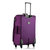 OSDY万向轮拉杆箱 经典软箱尼龙旅行登机行李箱可扩展容量20/24寸(古代紫 20寸)第3张高清大图