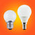 FSL佛山照明 led灯泡 E27/E14螺口 球泡单灯超亮节能灯 光源Lamp(暖黄（3000K） E14小螺口3W)第5张高清大图