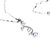 阿菲娜闪耀无瑕系列AFP2001绽放吊坠（白色）（施华洛世奇人造宝石）第2张高清大图