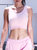 防震跑步运动内衣背心式女聚拢定型网纱美背瑜伽健身文胸bra速干(粉色 S)第2张高清大图