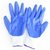 俊采云JCY-C25浸胶手套12双蓝色浸胶手部防护耐磨防滑带胶皮加厚挂胶工业施工 劳保手套（单位：包）(蓝色 JCY-C25)第5张高清大图