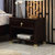 亚格林 新中式 床头柜 床边柜 橡胶木实木整装收纳储物卧室(床头柜1#)第4张高清大图