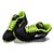 Nike/耐克 Air Max 90 女鞋气垫鞋女子运动鞋黑色厚底休闲鞋冬季(黑白绿)第4张高清大图