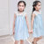 2020夏装新款童装女童连衣裙超洋气宝宝小女孩儿童公主裙  CL(150cm 4)第2张高清大图