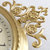汉时欧式时尚金属静音装饰摆钟 中式客厅轻奢摆件石英时钟 HP2009(纸盘复古数字-丽声机芯)第3张高清大图
