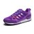 Adidas夏季透气新款飞线针织面运动跑鞋男士训练鞋(紫罗兰白 39)第2张高清大图