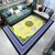 艾虎 客厅卧室中国风简约现代新中式地毯门垫沙发茶几垫可定制(青花瓷 瓷器版 2米X3米)第3张高清大图